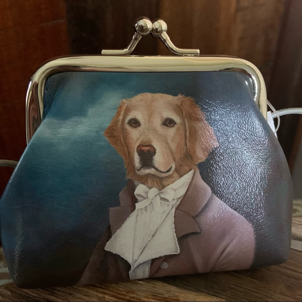 💙Host Pick!!💙 Regal Retriever Dog Coin Purse